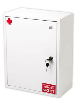 Аптечка ФЭСТ производственная металлический шкаф 250х310х100 №7.3 (арт.1063)