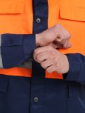 Костюм сигнальный Яркон-2 СОП (тк.Смесовая,210) п/к, оранжевый/т.синий