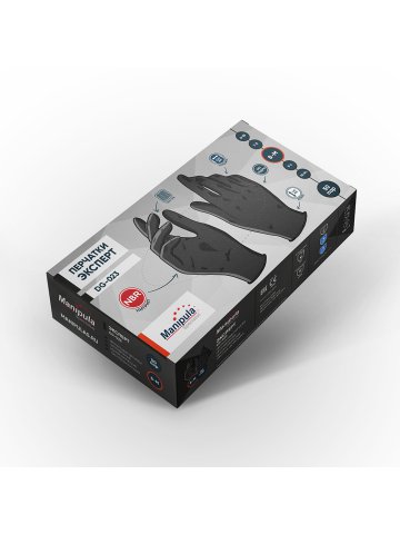 Перчатки Manipula Specialist® Эксперт (нитрил 0,10мм, упак. 50пар), DG-023
