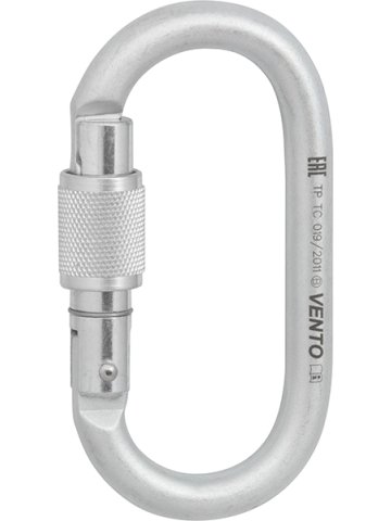 Карабин VENTO™ Стальной Овал с муфтой keylock, vpro 0013/1013