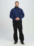 Куртка ProfLineLeader (тк.Софтшел), синий/черный
