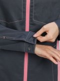 Куртка женская ProfLineSpecialist (тк.Смесовая,240), серый/розовый